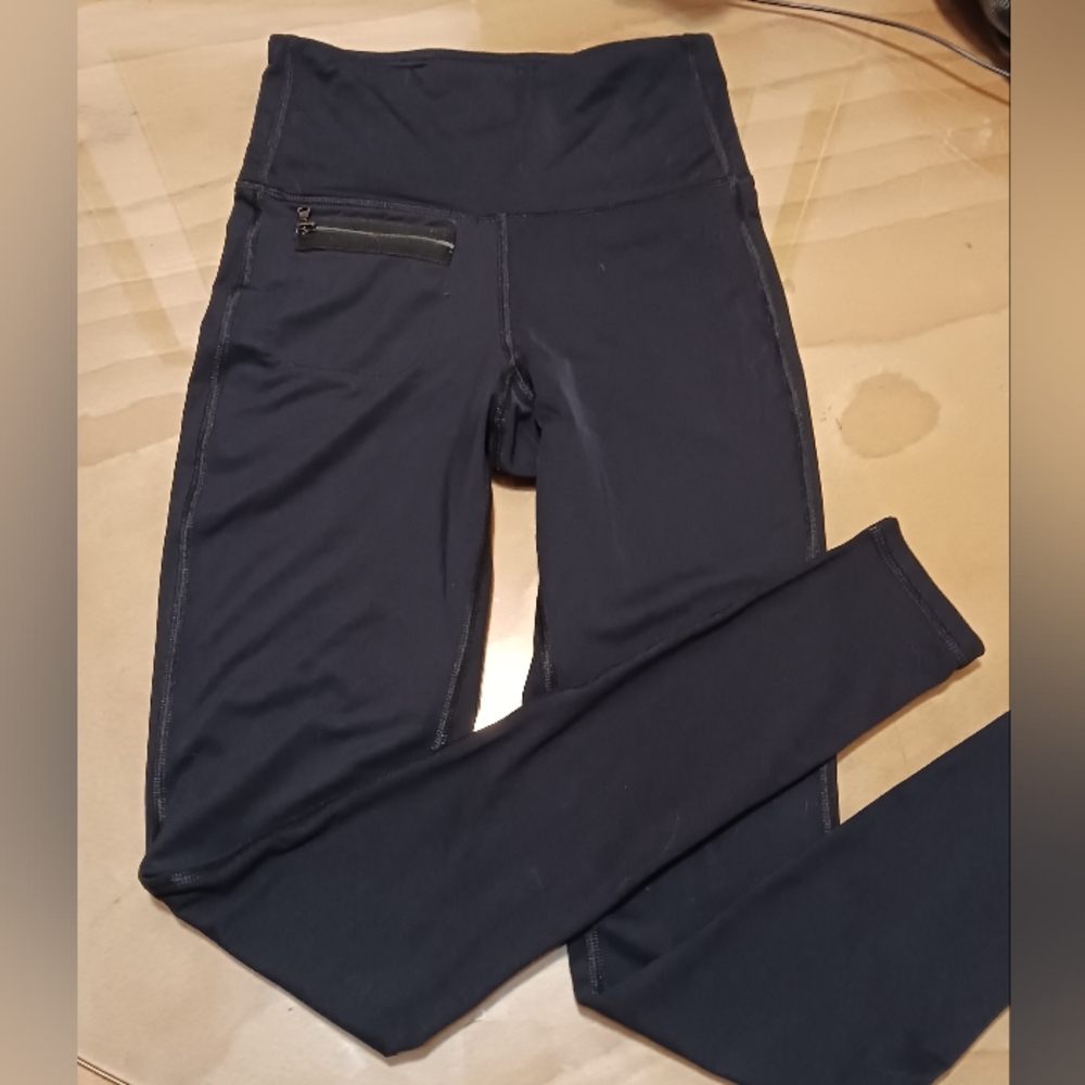 Erin Snow High-Waisted Black Leggings